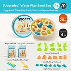 Set gigante de arena mágica playero 6