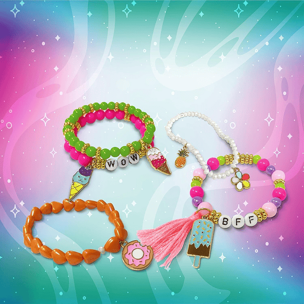 Mini set de joyas para crear pulseras 13