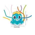 Pulpo lanza agua aspersor para manguera 6