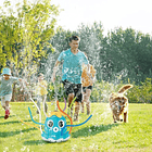 Pulpo lanza agua aspersor para manguera 5