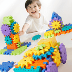 Bloques de construcción y engranajes con motor 2