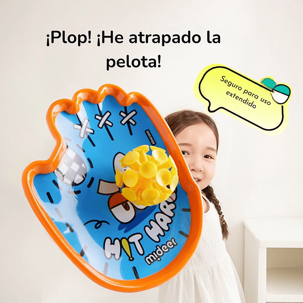 Set 2 guantes atrapa pelotas Mideer 5