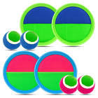 Set de 4 paletas de playa con velcro atrapa la pelota 1