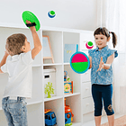 Set de 4 paletas de playa con velcro atrapa la pelota 3