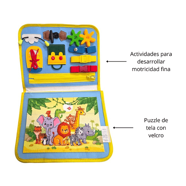 Maleta actividades de motricidad y sensoriales 2