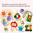 Set de tejido creativo y manualidades para niños Mideer 4