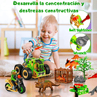 Set de construcción captura los dinosaurios 5