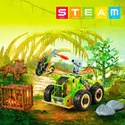 Set de construcción captura los dinosaurios 6