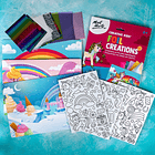 Manualidades de unicornios con láminas metálicas 36 pcs 5