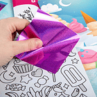 Manualidades de unicornios con láminas metálicas 36 pcs 3