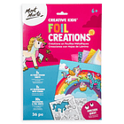 Manualidades de unicornios con láminas metálicas 36 pcs 1