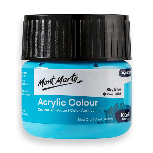 Pinturas Acrilicas de 100 ml Mont Marte  18