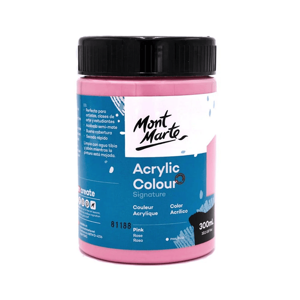 Pintura Acrílica de 300 Ml Mont Marte  18