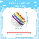 Pelota Sensorial Antiestrés Fidget De Calma Apto Tea 5