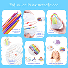 Pelota Sensorial Antiestrés Fidget De Calma Apto Tea 3