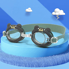 Lentes Natación Niños Con Forma De Oso O Unicornio Y Estuche 5