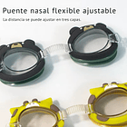 Lentes Natación Niños Con Forma De Oso O Unicornio Y Estuche 7