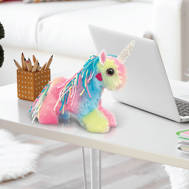 Kit manualidades crea un mini peluche de unicornio 3