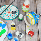Set Pintura Cerámica 6 Colores Primarios 20ml 3