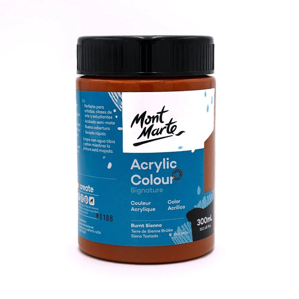 Pintura Acrílica de 300 Ml Mont Marte  23