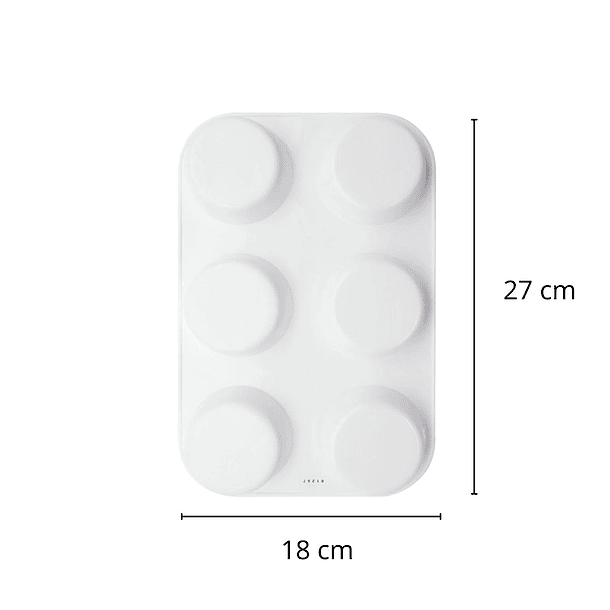 Paleta mezcladora de pintura con 6 pocillos profundos 3