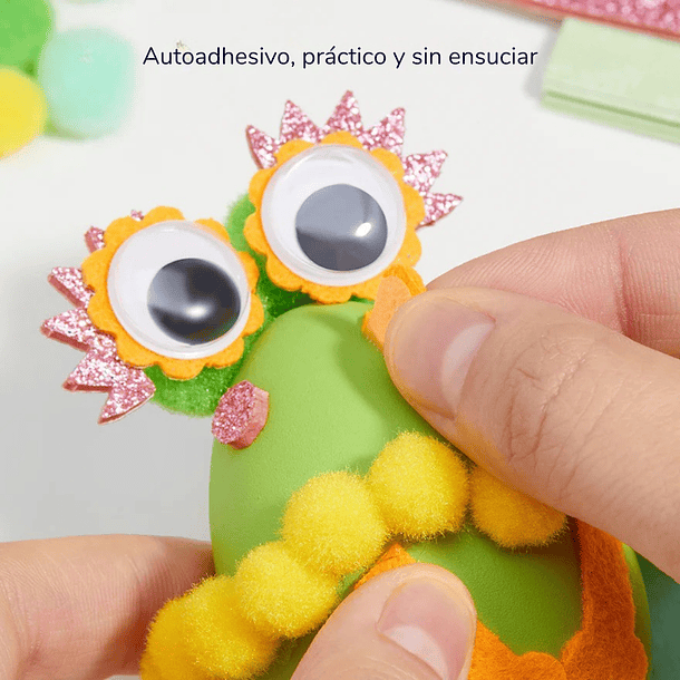 Set de manualidades huevitos de pascua Mideer 4