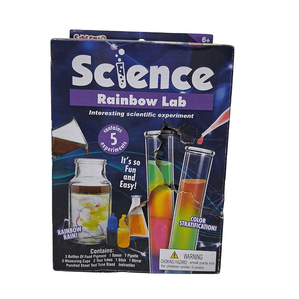 Experimento científico generador de arcoiris (Open Box)