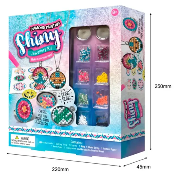 Kit de Joyas DIY con Pintura de Diamantes - Accesorios Brillantes 4