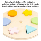 Puzzle de Encaje Giratorio Montessori - 36 Figuras de Madera y Colores 5