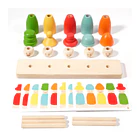 Juego de Madera Montessori: Clasificación de Colores, Formas y Patrones 5
