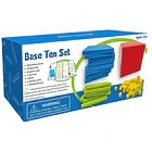 Set Base 10: Bloques Didácticos para Matemáticas - Kit de 121 Piezas Conectables 1