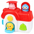 Juguete Didáctico Pop-Up Casa de Animales - Centro de Actividades para Bebés 2