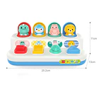 Juguete Interactivo Pop-Up de Animales - Centro de Aprendizaje Sensorial y Lógica 4