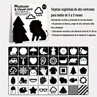 Set tarjetas de estimulación visual para bebés 0-36 meses 11