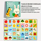 Set tarjetas de estimulación visual para bebés 0-36 meses 12