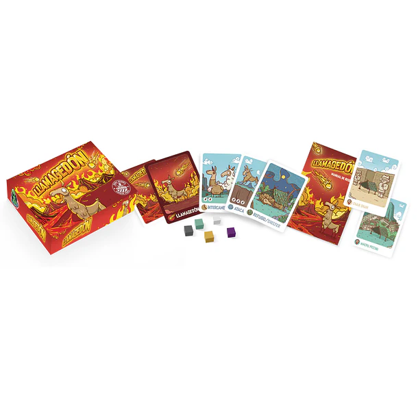 Llamagedón Juego de Mesa de Cartas | Diversión para Toda la Familia 3