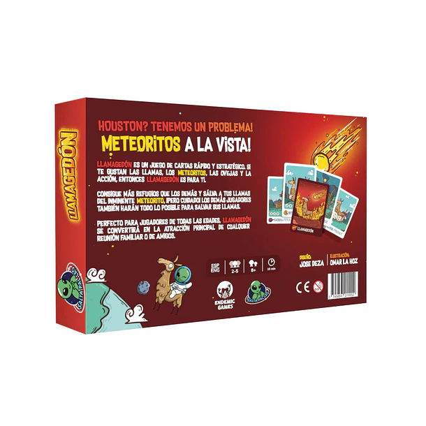 Llamagedón Juego de Mesa de Cartas | Diversión para Toda la Familia 4