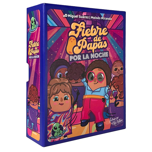 Fiebre de Papas por la Noche – Juego de Cartas Chileno | 2 a 4 Jugadores | +8 Años