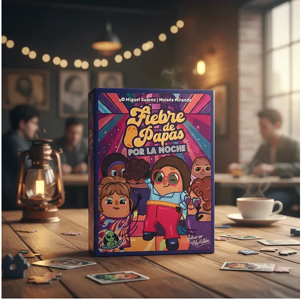 Fiebre de Papas por la Noche – Juego de Cartas Chileno | 2 a 4 Jugadores | +8 Años 3