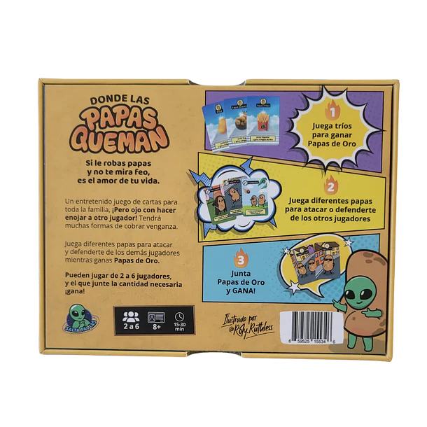 Donde las Papas Queman – El Juego de Cartas que Enciende Cualquier Reunión 10