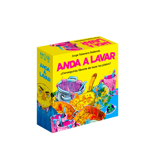 Anda a Lavar – El Juego de Cartas Donde Nadie Quiere Lavar la Loza