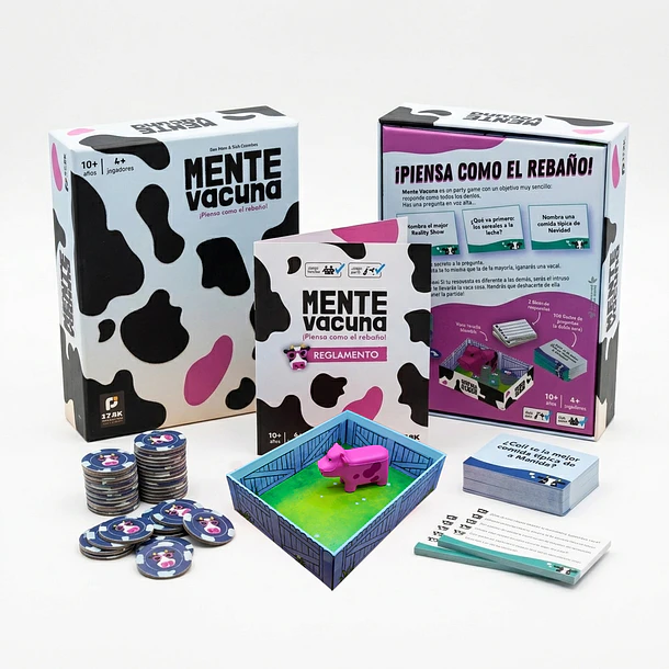Mente Vacuna | Juego de Cartas Familiar para Pensar como el Rebaño 8