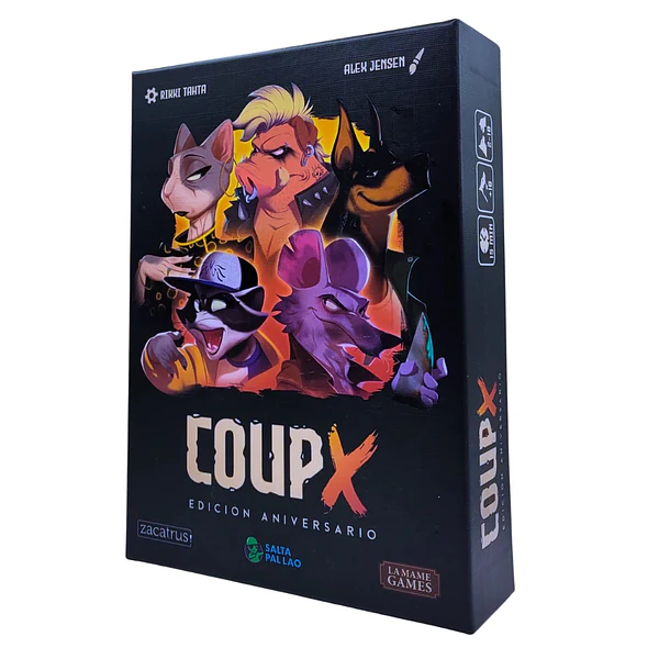 COUP X – El Juego de Engaño, Faroleo y Traición donde Solo Uno Sobrevive