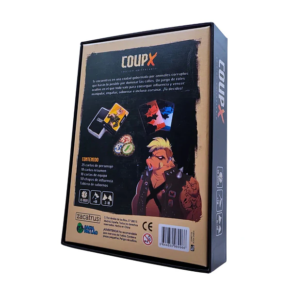 COUP X – El Juego de Engaño, Faroleo y Traición donde Solo Uno Sobrevive 5