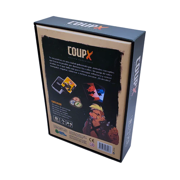 COUP X – El Juego de Engaño, Faroleo y Traición donde Solo Uno Sobrevive 6