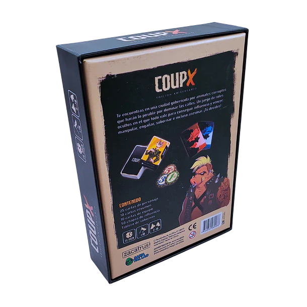 COUP X – El Juego de Engaño, Faroleo y Traición donde Solo Uno Sobrevive 7