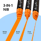  Marcadores de Pintura Acrílica Jumbo – Punta 15mm, Tinta Permanente e Impermeable para Múltiples Superficies 7