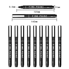 Set de 9 Tiralíneas Negros con 9 Graduaciones de Precisión (0.05 a 0.8 mm + Brush) 5