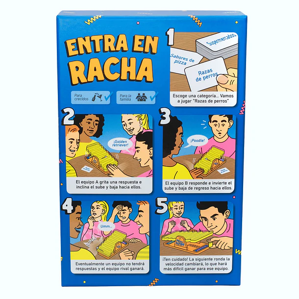 Juego de mesa Piensa Rápido 5
