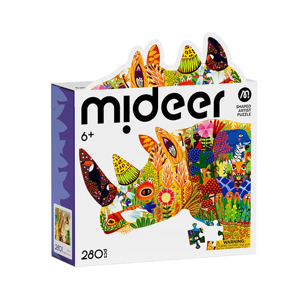 Puzzle Rinoceronte de Ensueño - Mideer - Rompecabezas